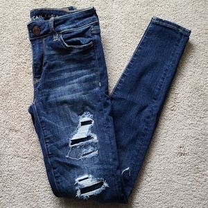 American Eagle skinny jeans (0L)